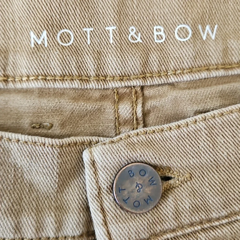 Men's Straight Fit Mercer Khaki Jeans Size 38 X 34 - Picture 4 of 9